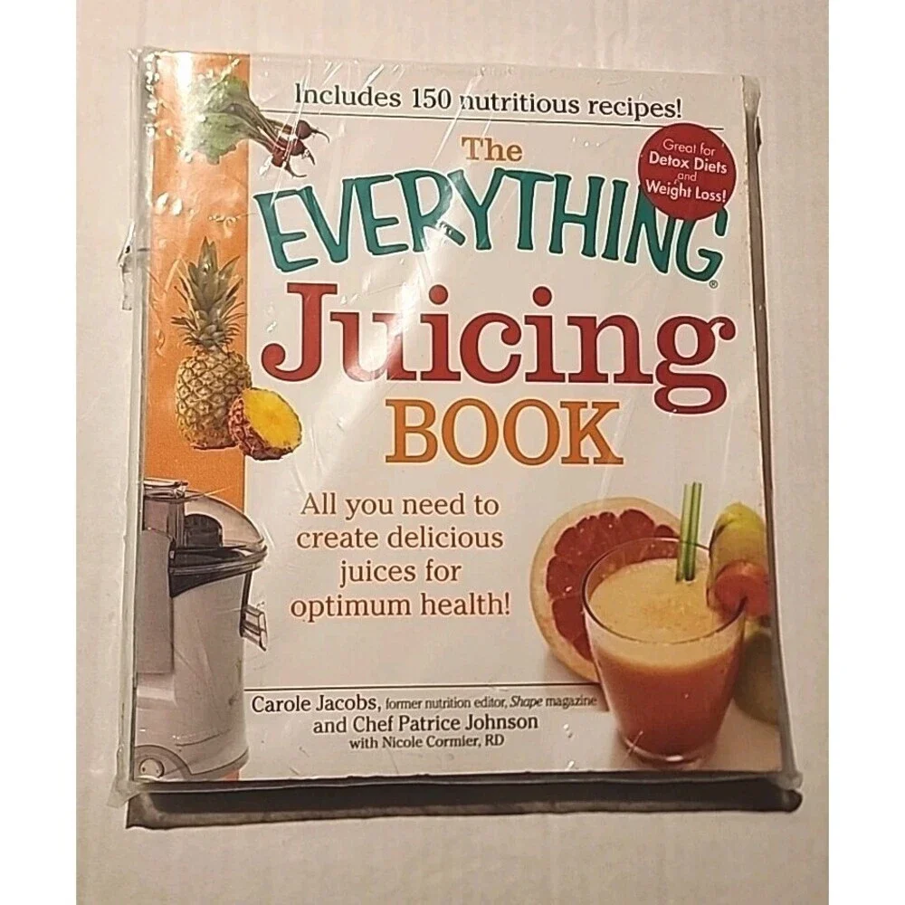 The Everything Juicing Book: All you ne- paperback, Carole Jacobs, 9781440503269